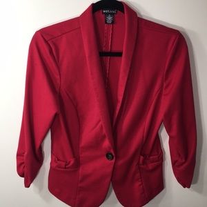 Red Blazer ❤️ Wet Seal